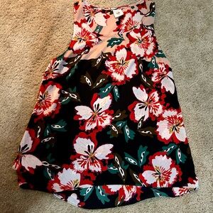 Floral Sleeveless Top